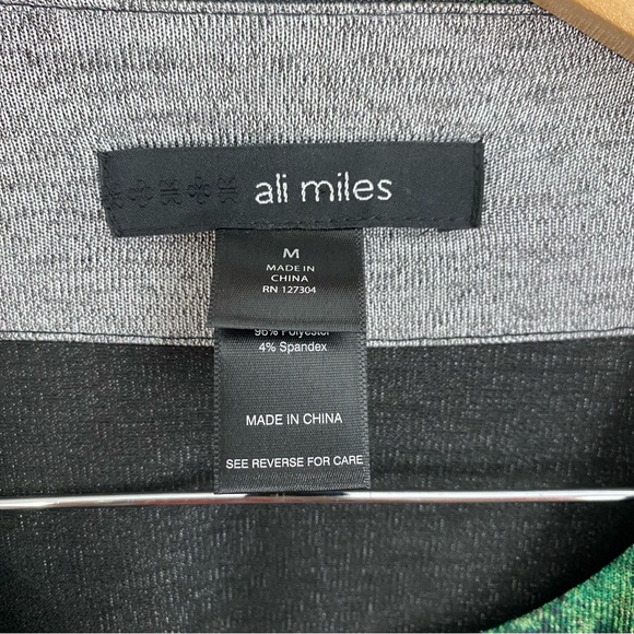 Ali Miles Abstract Art Colorful Cardigan Woman’s Size Medium - Picture 3 of 7